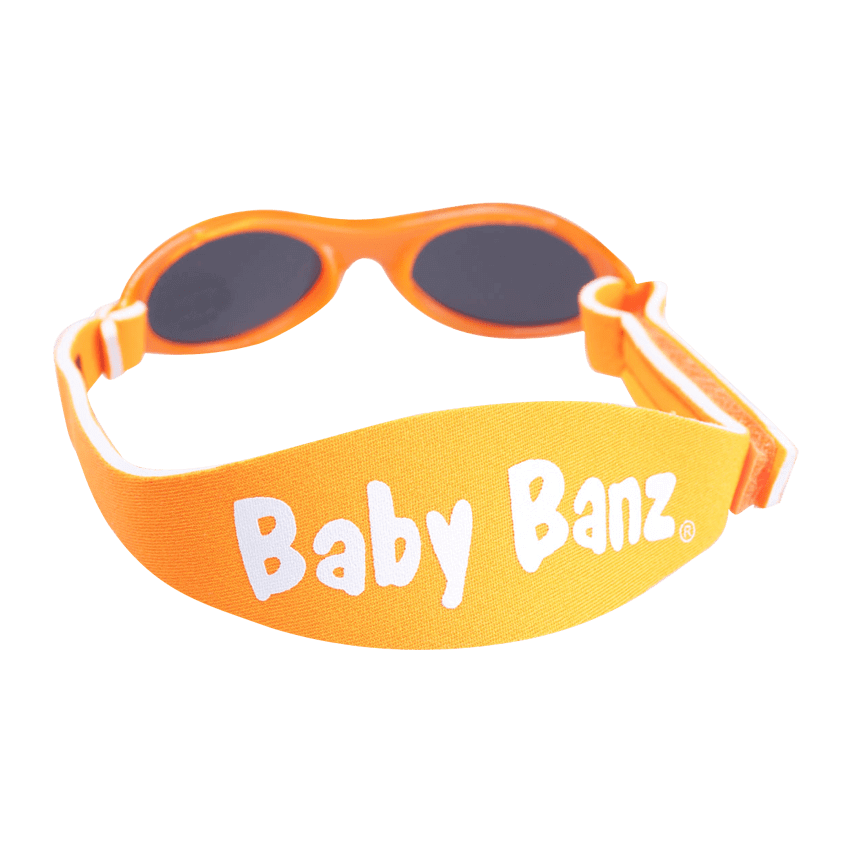 Baby Banz / Kidz Banz solglasögon för barn och baby. Orange.