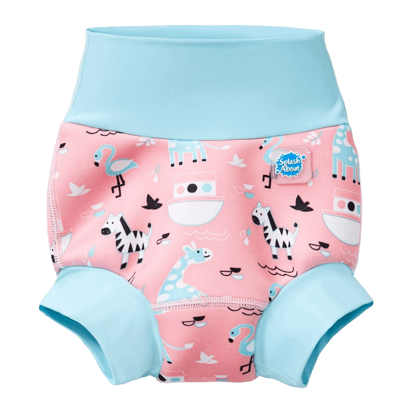 Rosa Badbyxa för babysim - Happy Nappy Ninas Ark