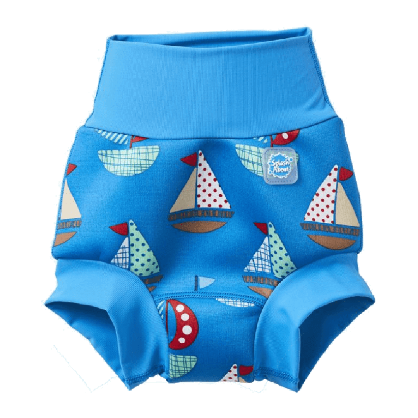 Happy Nappy Badbyxa för babysim - Set Sail